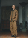 AVIVA JIFEI XUE 24 Autumn and Winter Wool Linen Plaid Parachute Pants AJX-FW24-PP-KWLC-GW Plaid